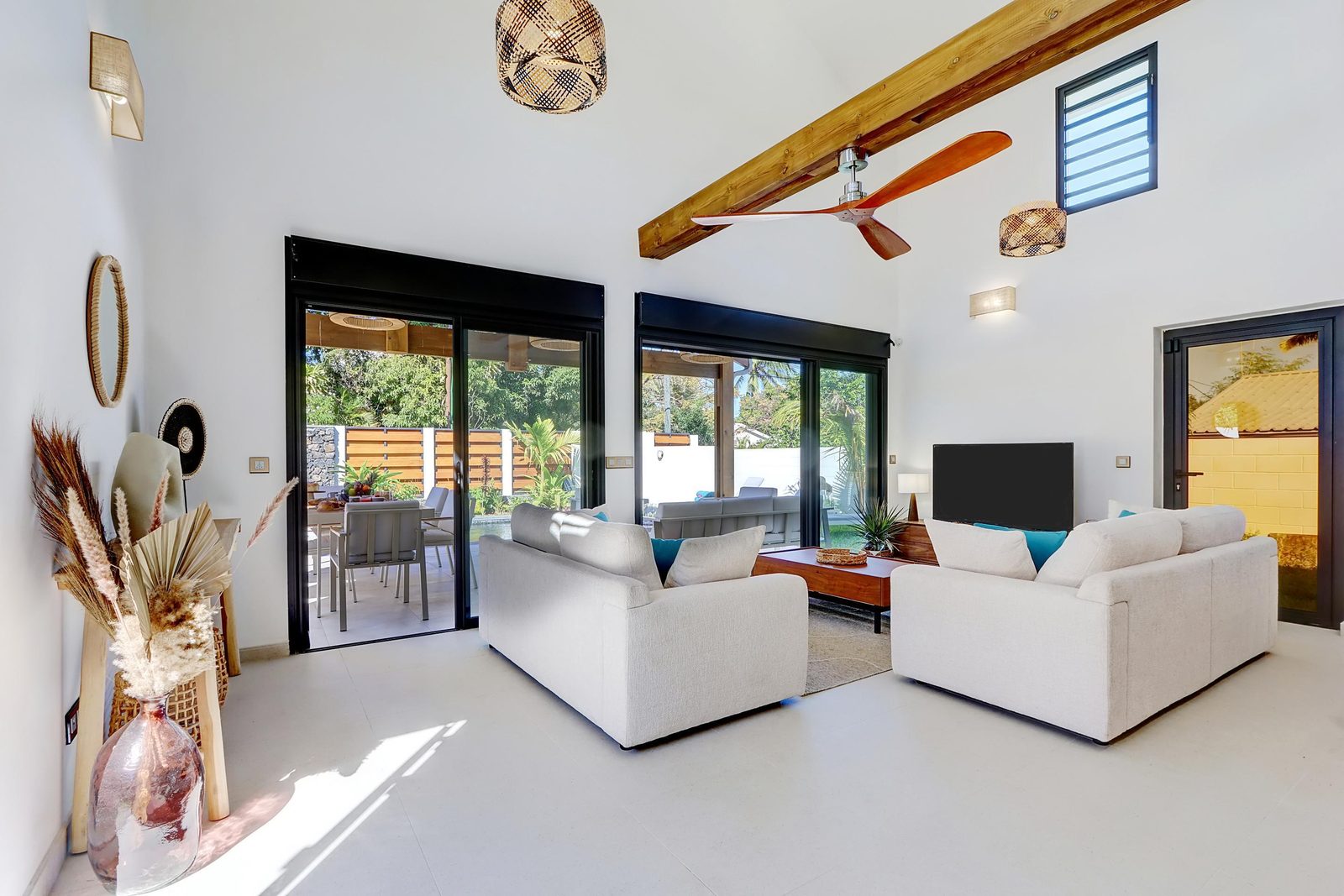 Villa Ermitage — Décoration moderne bohème